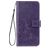 Mobigear Clover Samsung Galaxy A21s Klapphülle Portemonnaie - Lila