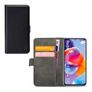 Mobilize Classic Gelly Wallet Xiaomi Redmi Note 11 Pro Plus 5G Hülle Klapphülle Geldbörse - Schwarz
