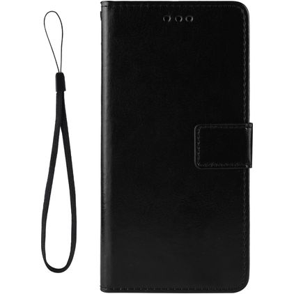 Mobigear Wallet Xiaomi Redmi Note 9 Pro Hülle Klapphülle Geldbörse - Schwarz