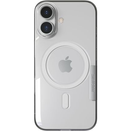 Nudient Thin Magsafe Durchsichtig iPhone 17 MagSafe Hülle Hardcase Backcover - Transparent