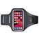 Mobigear Easy Fit Handyhalterung Joggen HONOR 10 Lite Sporthülle Neopren Sportarmband - Schwarz