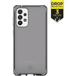 ITSkins SpectrumClear Samsung Galaxy A73 Hülle Flexibles TPU Backcover Stoßfest - Smoke