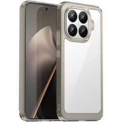 Mobigear Crystal Xiaomi 15T Pro Hülle Hardcase Backcover - Grau