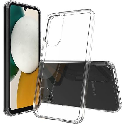 Mobigear Crystal Transparent Samsung Galaxy A34 Hardcase Backcover Shockproof - Transparent