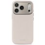 Decoded iPhone 18 Pro MagSafe Hülle Echtes Leder Backcover Stoßfest - Taupe