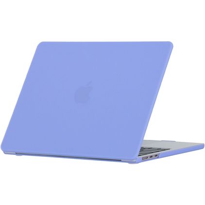 Mobigear Matte MacBook Air 13 Zoll (2022-2026) Hardcase Hülle MacBook Case - Serenity Blue - Model A2681 / A3113 / A3240 / A3449