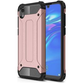 Mobigear Outdoor HONOR 8S Hülle Hardcase Backcover Stoßfest - Roségold