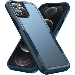 Mobigear Heavy Armor iPhone 14 Pro Max Hülle Hardcase Backcover Stoßfest - Blau