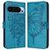 Mobigear Butterfly Google Pixel 9 Pro XL Hülle Klapphülle Geldbörse - Blau