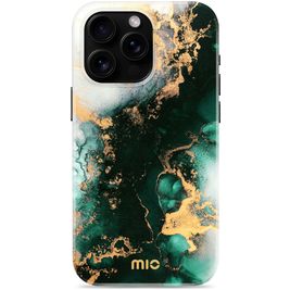 MIO iPhone 16 Pro Max MagSafe Hülle Hardcase Backcover - Green Marble