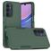 Mobigear Heavy Armor Durchsichtig Samsung Galaxy A16 Hülle Hardcase Backcover Stoßfest - Grün