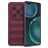 Mobigear Bumpy HONOR Magic 4 Pro Hülle Flexibles TPU Backcover - Weinrot
