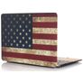 Mobigear Design MacBook 12 Zoll (2015-2017) Hardcase Hülle MacBook Case - US Flag - Model A1534