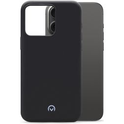 Mobilize Rubber Gelly iPhone 15 Pro Max Hülle Flexibles TPU Backcover - Matt Black