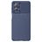 Mobigear Groove Motorola Moto G73 5G Hülle Flexibles TPU Backcover - Blau