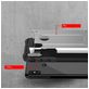 Mobigear Outdoor Motorola One Power Hülle Hardcase Backcover Stoßfest - Rot
