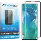 Mobigear Curved Motorola Edge Plus Panzerglas Gehärtetes Glas Displayschutz - Hüllenfreundlich - Schwarz