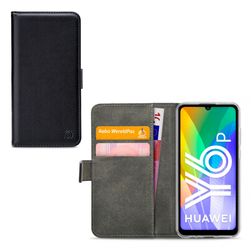 Mobilize Classic Gelly Wallet Huawei Y6p Klapphülle Portemonnaie - Schwarz