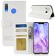 Mobigear Wallet Huawei Nova 3 Hülle Klapphülle Geldbörse - Weiß