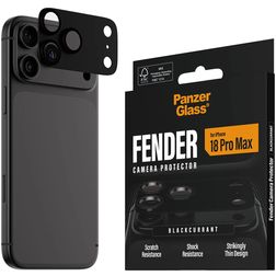 PanzerGlass FENDER iPhone 18 Pro Max Aluminium Kameraschutz - Hüllenfreundlich - Schwarz
