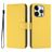 Mobigear Urban Wallet iPhone 16 Pro Hülle Klapphülle Geldbörse - Gelb