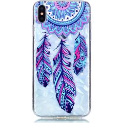 Mobigear Design iPhone XS Max Hülle Flexibles TPU Backcover - Traumfänger