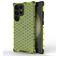 Mobigear Honeycomb Samsung Galaxy S24 Ultra Hülle Hardcase Backcover Stoßfest - Grün