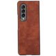 Mobigear Excellent Samsung Galaxy Z Fold 4 Hülle Hardcase Backcover - Braun