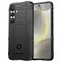Mobigear Rugged Shield Samsung Galaxy S25 Plus Hülle Flexibles TPU Backcover Stoßfest - Schwarz