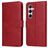 Mobigear Wallet Samsung Galaxy A36 Hülle Klapphülle Geldbörse - Rot
