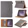 Mobigear Luxury iPad 8 (2020) Hülle Klapphülle + Stifthalter - Grau