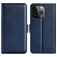 Mobigear Slim Magnet iPhone 15 Pro Max Hülle Klapphülle Geldbörse - Dunkelblau
