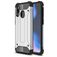 Mobigear Outdoor Samsung Galaxy A40 Hülle Hardcase Backcover Stoßfest - Silber