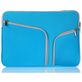 Mobigear Double Zipper Neopren Laptop Sleeve 11 Zoll Laptop Hülle - Blau