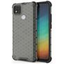 Mobigear Honeycomb Xiaomi Redmi 9C Hülle Hardcase Backcover Stoßfest - Grau