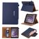 Mobigear Luxury iPad 7 (2019) Hülle Klapphülle + Stifthalter - Blau
