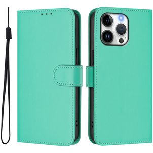 Mobigear Urban Wallet iPhone 16 Pro Max Hülle Klapphülle Geldbörse - Grün