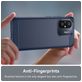 Mobigear Brushed Slim Xiaomi Redmi 12C Hülle Flexibles TPU Backcover - Blau