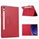 Mobigear Classic Samsung Galaxy Tab S11 Hülle + Stifthalter - Rot