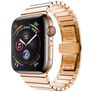 Mobigear Madrid Edelstahl Apple Watch Armband Faltschließe - 49/46/45/44 mm - Roségold