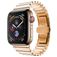 Mobigear Madrid Edelstahl Apple Watch Armband Faltschließe - 49/46/45/44 mm - Roségold