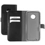 Mobiparts Classic Wallet Motorola Moto G6 Hülle Klapphülle Geldbörse - Schwarz