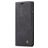 Caseme 013 Samsung Galaxy A71 Hülle Klapphülle Geldbörse - Schwarz