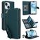 Mobigear Wallet iPhone 15 Hülle Klapphülle Geldbörse - Grün
