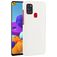 Mobigear Croco Samsung Galaxy A21s Hülle Backcover - Weiß