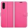Mobigear Classic Sony Xperia 10 III Hülle Klapphülle Geldbörse - Magenta
