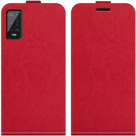 Mobigear Wiko Power U20 Hülle Flipcase - Rot