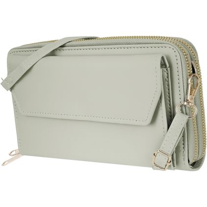 Antonio Fonzo Crossbody Clutch Handytasche - Large - Grün