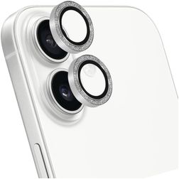 Mobiparts iPhone 17 Panzerglas Gehärtetes Glas Kameralinsen Schutz - Hüllenfreundlich - Silber