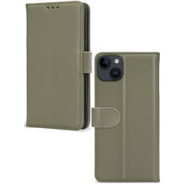 Mobilize Premium Gelly Wallet iPhone 14 Plus Hülle Klapphülle Geldbörse - Grün